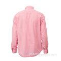 Camisa casual rosa de alta qualidade para verão